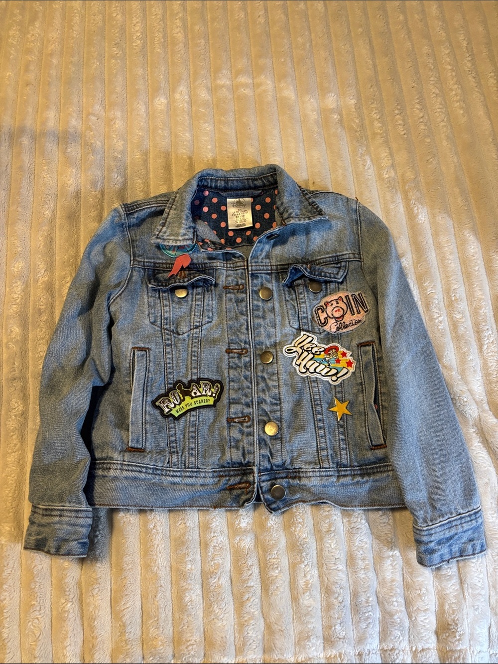 Disney Toy Story Denim Jacket kid size 5/6